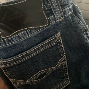 Rock & Roll Denim Jeans 33x34 Tuff cooper Competition Fit